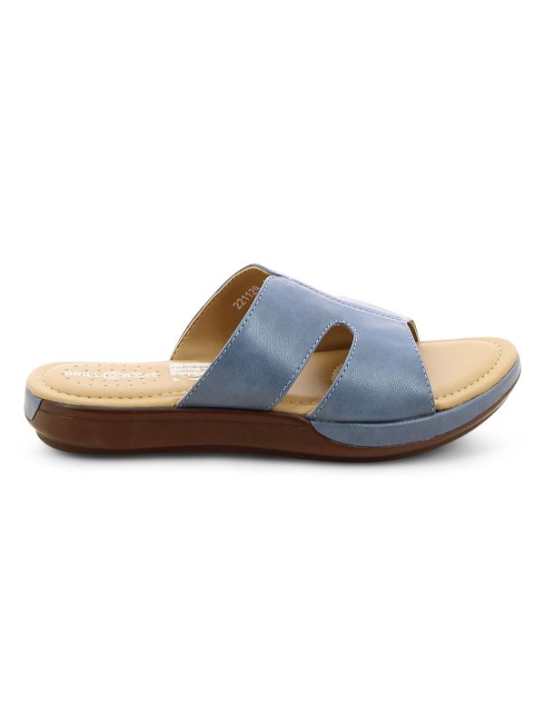 כפכפי נוחות עם רצועות מוצלבות לנשים